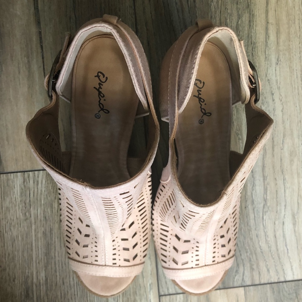 NEW Qupid Candence Heel Buckle Booties - Picture 4 of 4